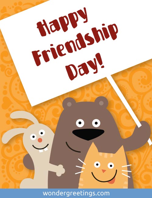 Happy Friendship Day!