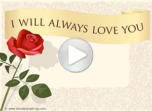 Imagen de Anniversary para compartir gratis. I will always love you	