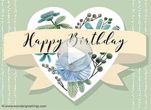 Imagen de Birthday para compartir gratis. Best wishes	