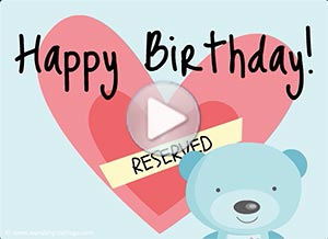 Imagen de Birthday para compartir gratis. You have a place in my heart