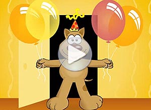 Imagen de Birthday para compartir gratis. Since I can't be there�