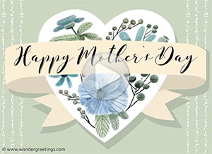 Imagen de Mother's day para compartir gratis. For an exceptional mom	