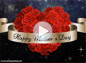 Imagen de Mother's day para compartir gratis. The masterpiece of creation	