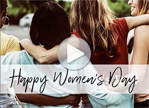 Women's Day ecard. Today we celebrate you	