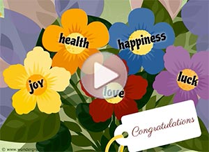 Imagen de Congratulations para compartir gratis. A bouquet of good wishes