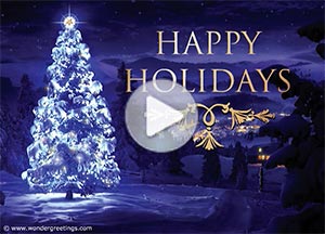 Imagen de Christmas para compartir gratis. Happy Holidays