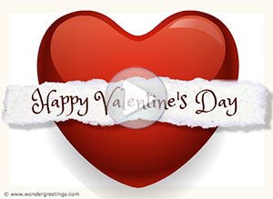 Imagen de Valentine's day para compartir gratis. I send my heart to you