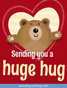 Sending you a huge hug