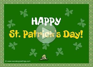 Imagen de Saint Patrick's day para compartir gratis. Let's get drunk (Irish toast)