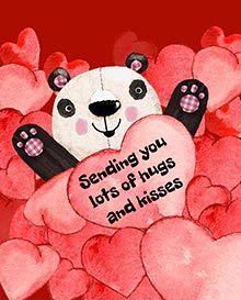 Sending you lots of hugs and kisses